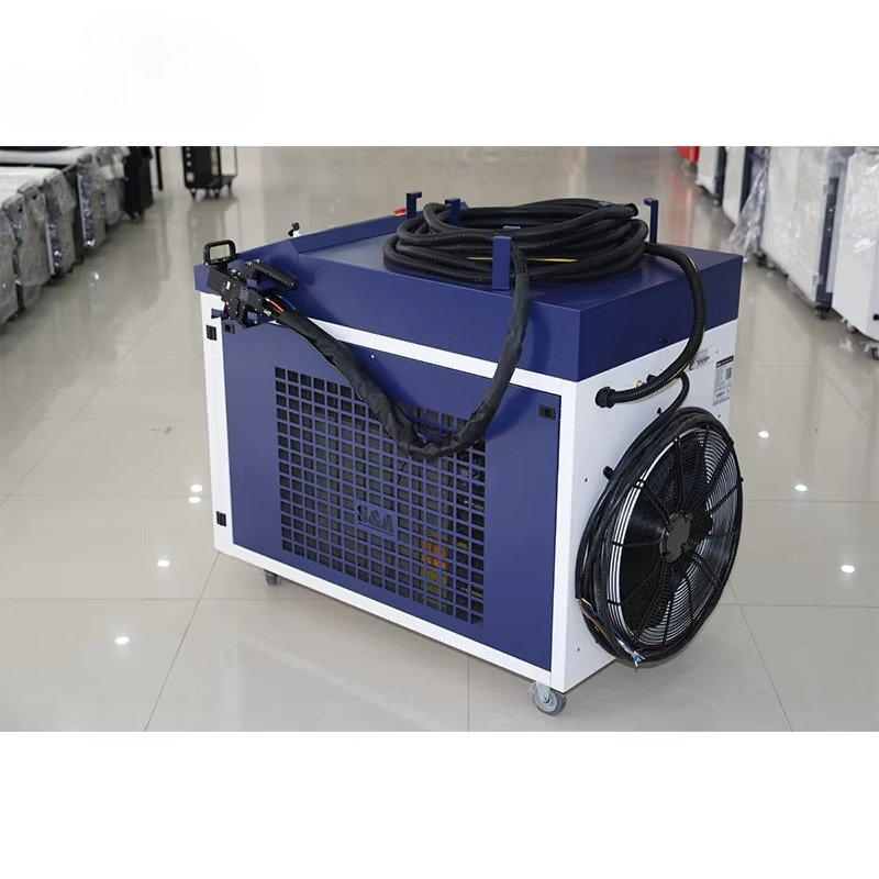 Laser Rust Removal Machine 1500W - 1500W Handgeführte Faserlaser-Reinigungsmaschine zur Rost- und