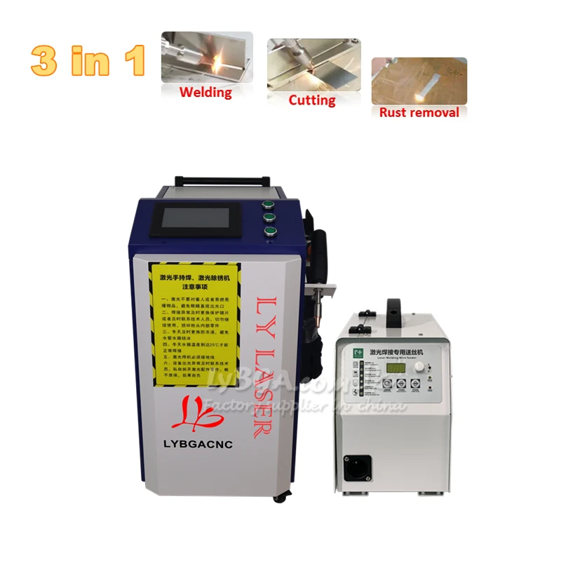 Laser Cleaning Machine 2000W - Laserreinigungsmaschine 5In1 Handlaserschweißerschneider 4In1 Metallrostentfernung 1500W