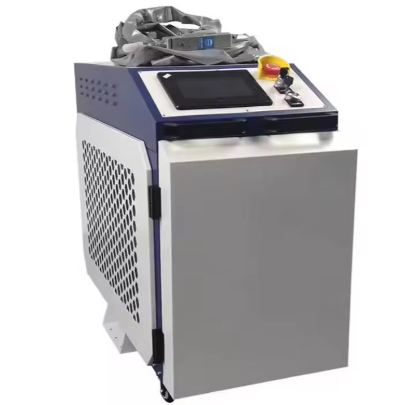 Handheld Laser Welder 1000W - Neue 3000W Handgeführte Faserlaser-Schweißmaschine, Stahl-Wasserkühlungs-Laserschweißgerät für