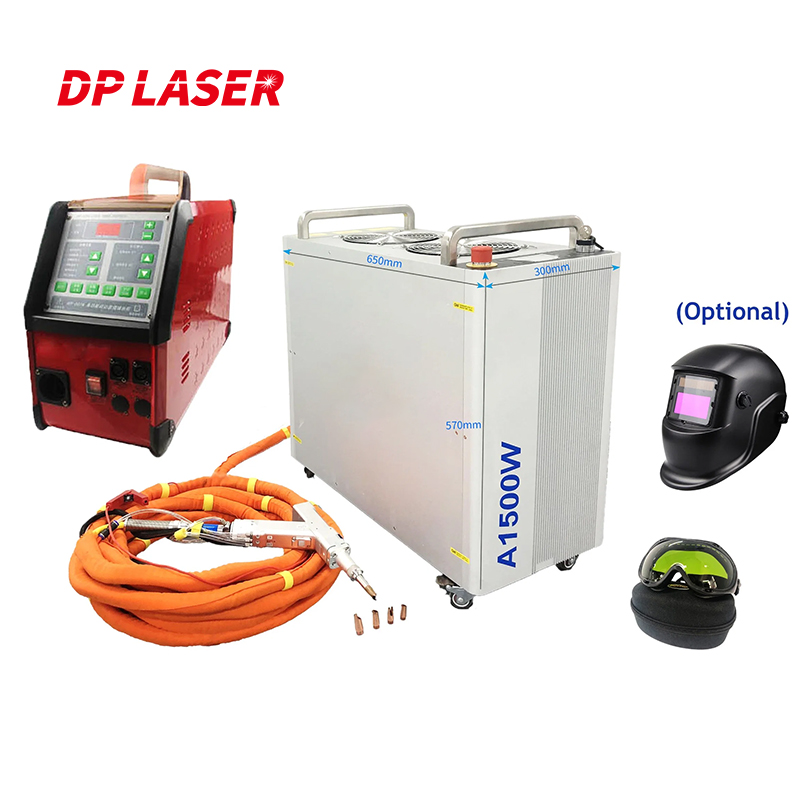 Laser Welding Machine 1500W Handheld - MINI Luftgekühlte Tragbare Handgehaltene Faserlaser-Schweißmaschine 1500W