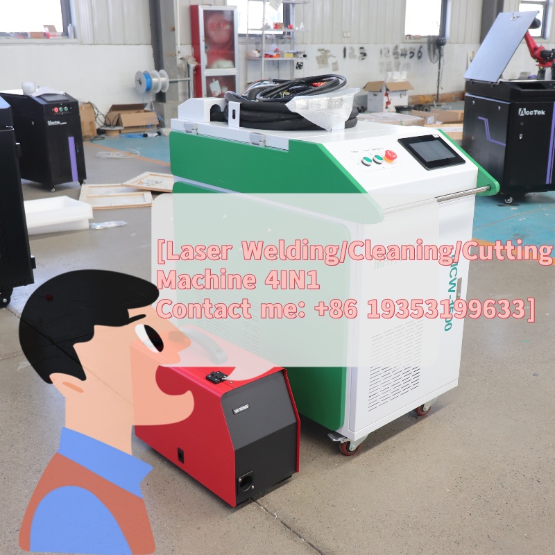 Laser Welding Machine 1500W Handheld - Tragbare kleine 4-in-1-Laserschweißmaschine, 2000 W, 1500
