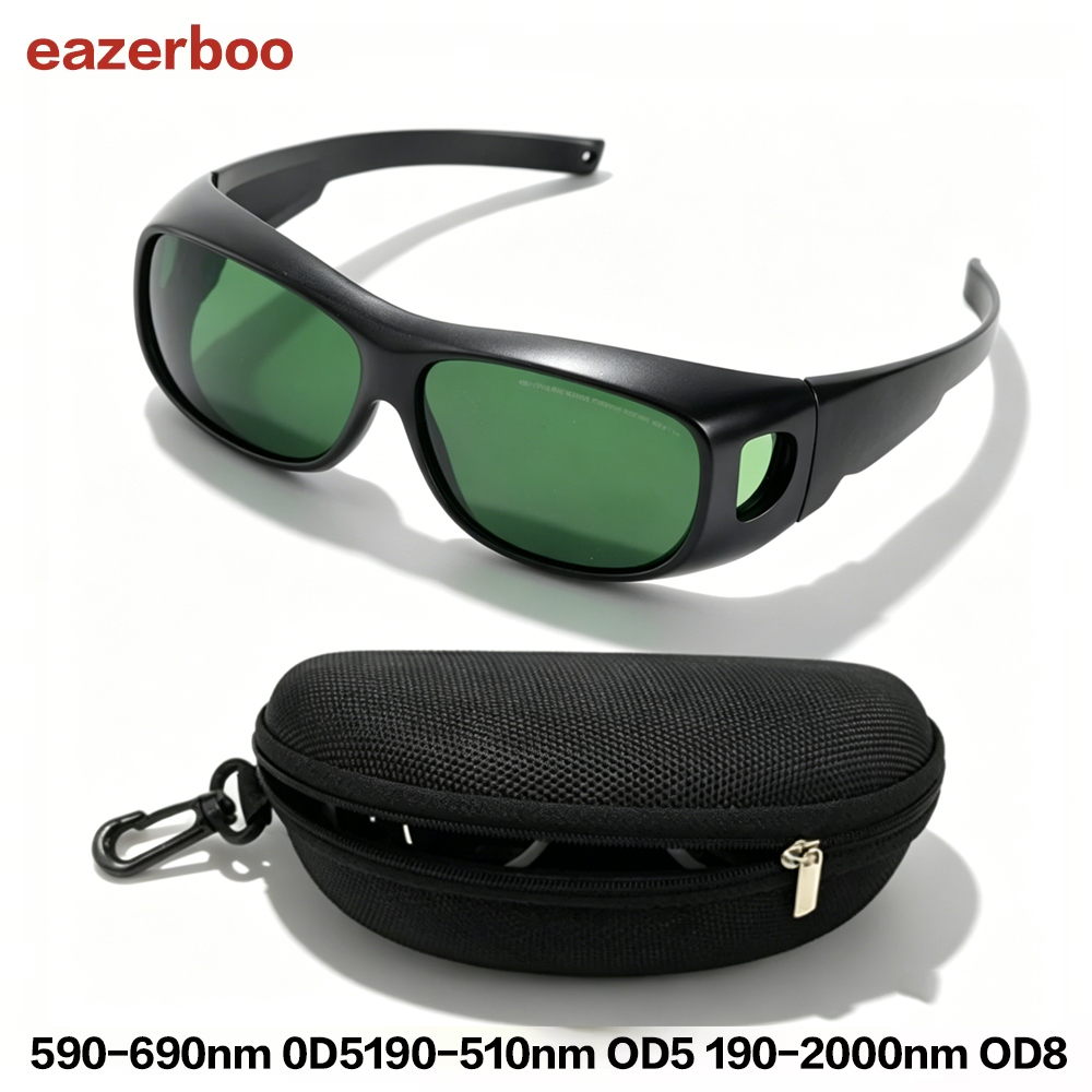 Laser Welding Protective Goggles 1064Nm - eazerboo Laserschutzbrille 190-690nm OD5 800-1100 OD8