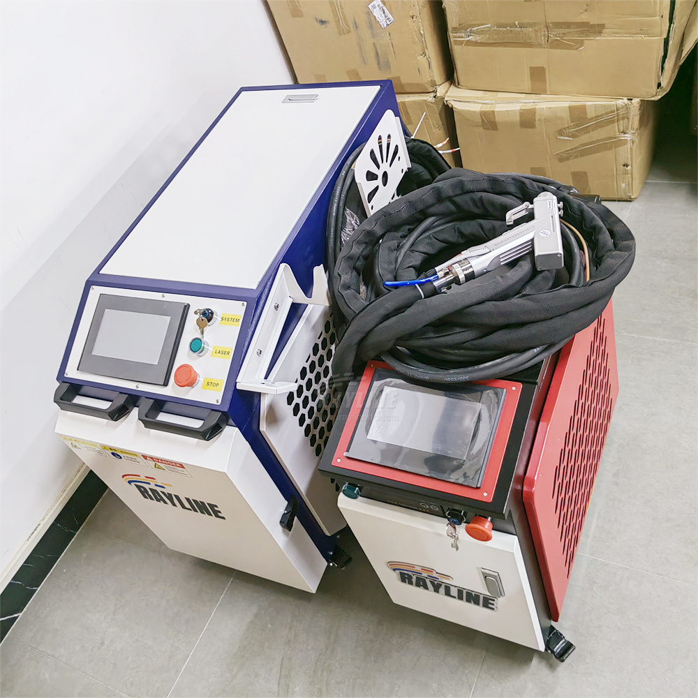 Laser Welding Machine 1500W Handheld - Mini-Wasserkühlungs-Handgerät 3-in-1 1500W Laserschweißgerät Faserlaserquelle Raycus