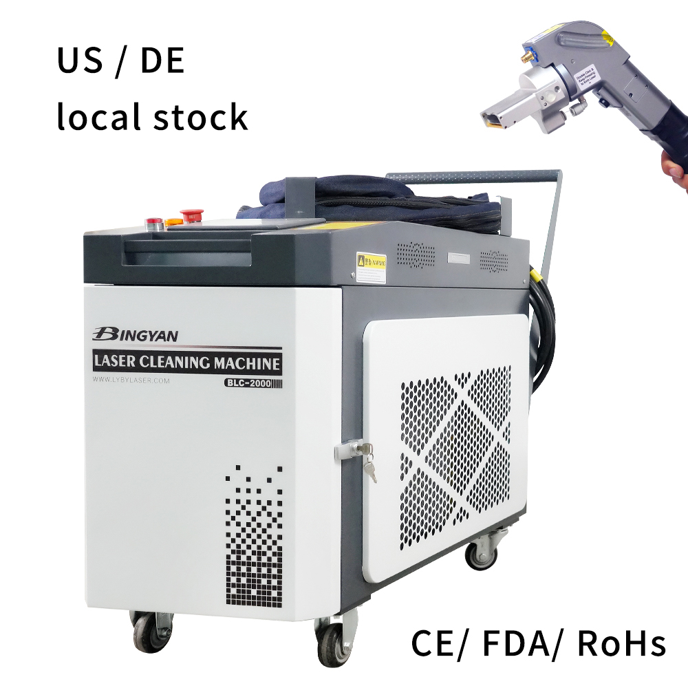 Laser Rust Removal Machine 1500W - FDA CE 1500W 2000W 3000W Faserlaser-Reinigungsmaschine