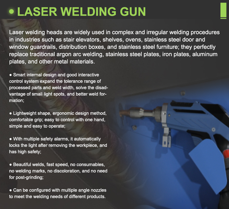 Handgeführte Faserlaser-Schwei – Air Cooled Laser Welding Machine 1500W Bewertung und Preis