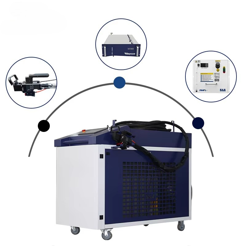 1500W Handgeführte Faserlaser- – Laser Rust Removal Machine 1500W Bewertung und Preis