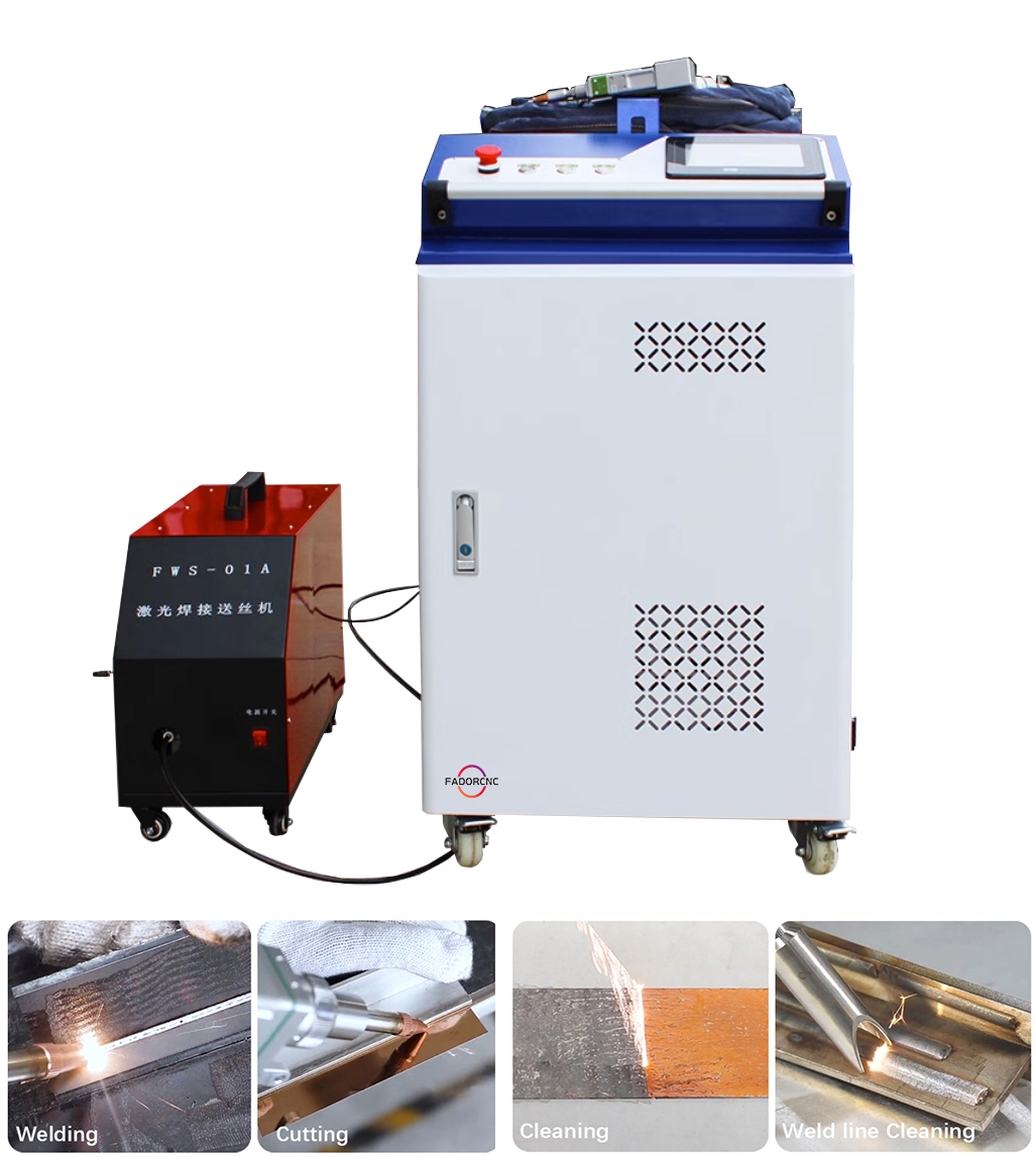4-in-1 Faserlaser 1000W 2000W  – Laser Cleaning Machine 2000W Bewertung und Preis